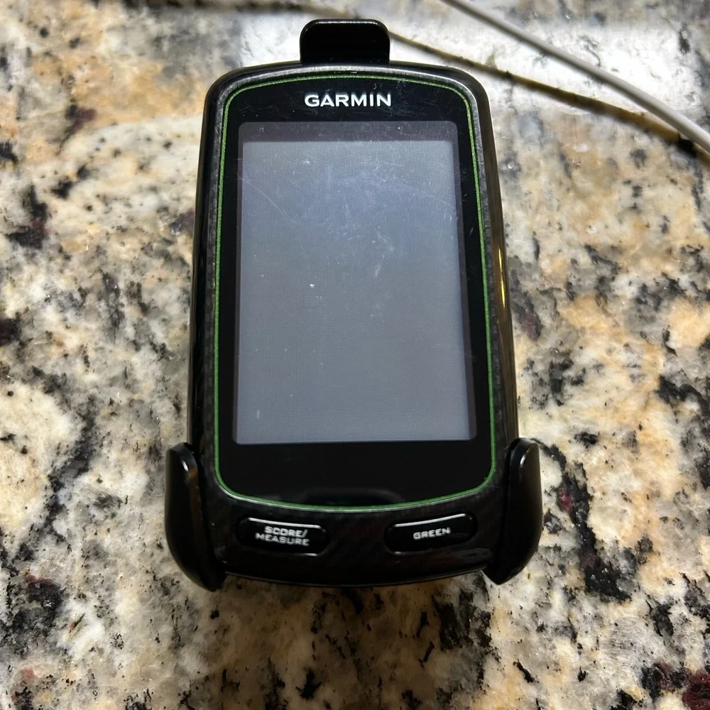 NOT FOR SALE Garmin G6 GPS Approach Golf Rangefinder Touch Screen With Belt Clip - Picture 1 of 7